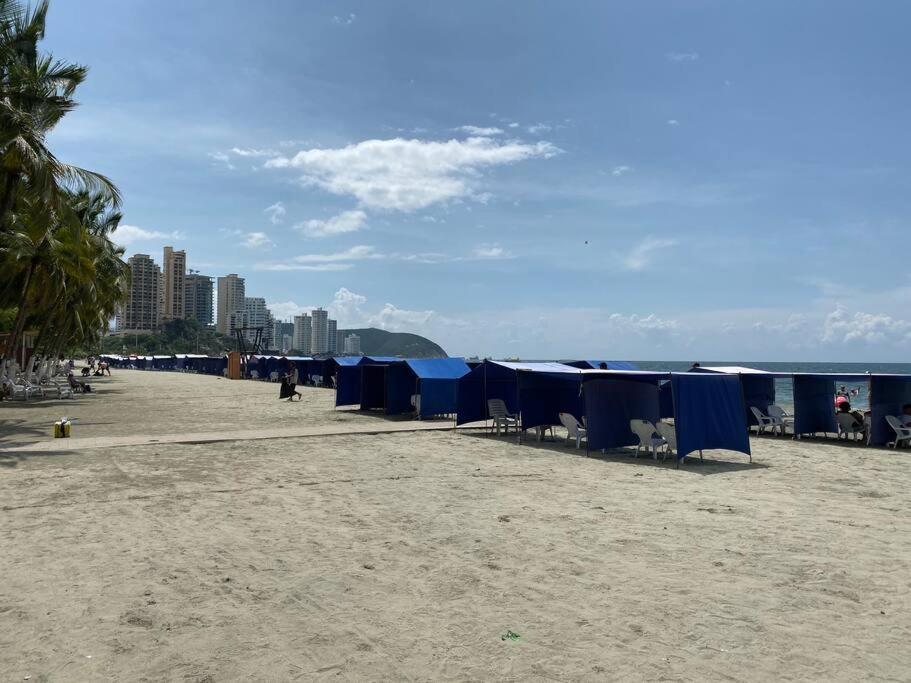 Lujoso, Frente A La Playa, Con Terraza Y Vista Al Mar . *